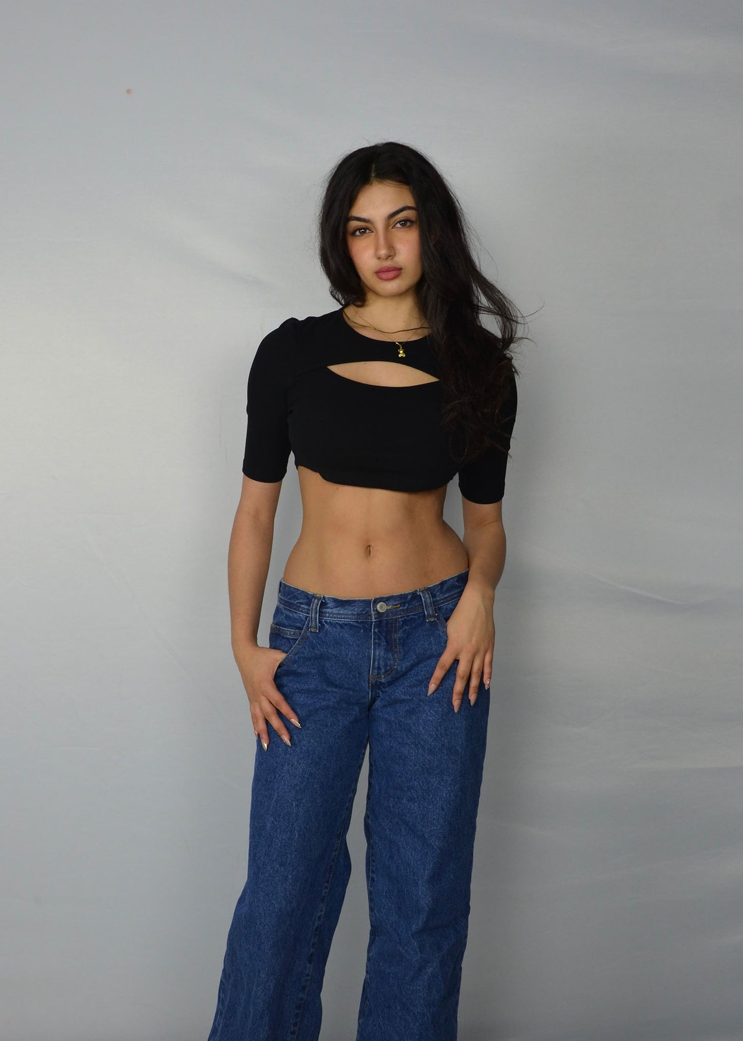Cut Out Crop Top - Pre Order