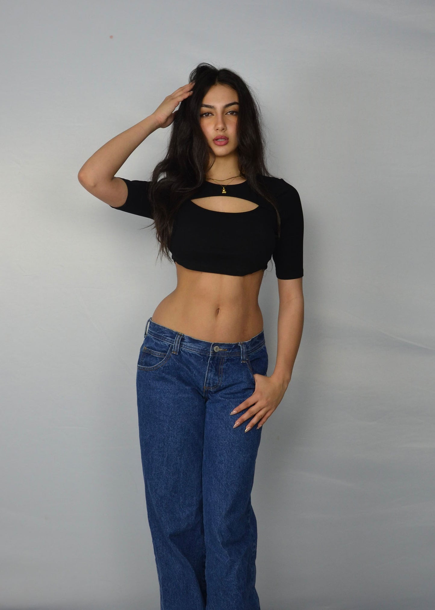 Cut Out Crop Top - Pre Order