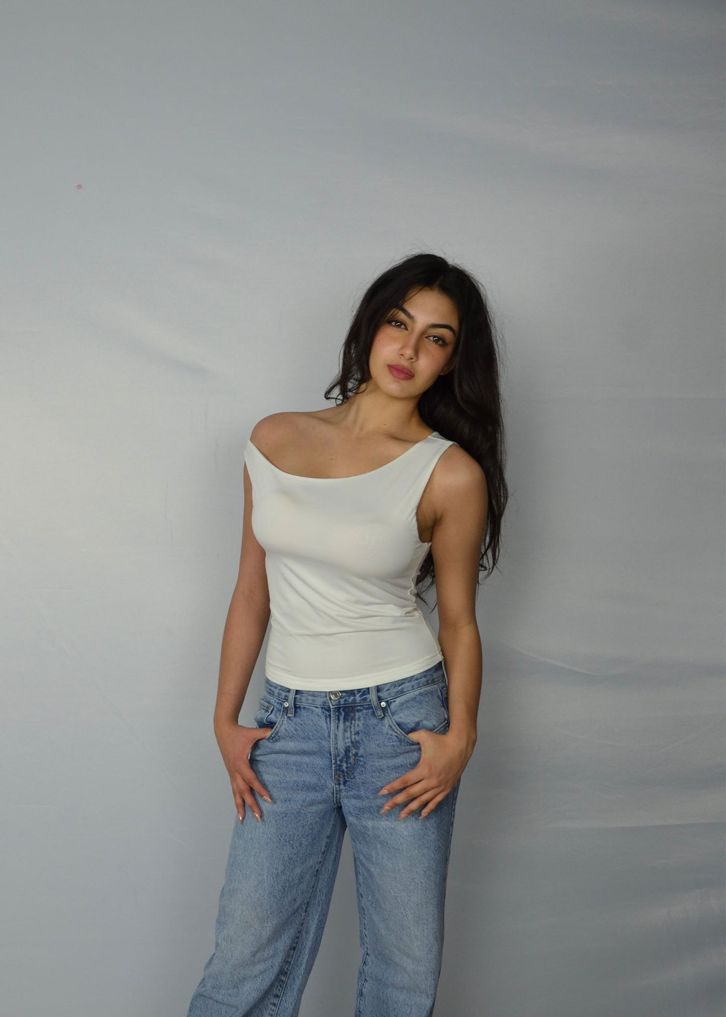 White Off the Shoulder Top - Pre Order