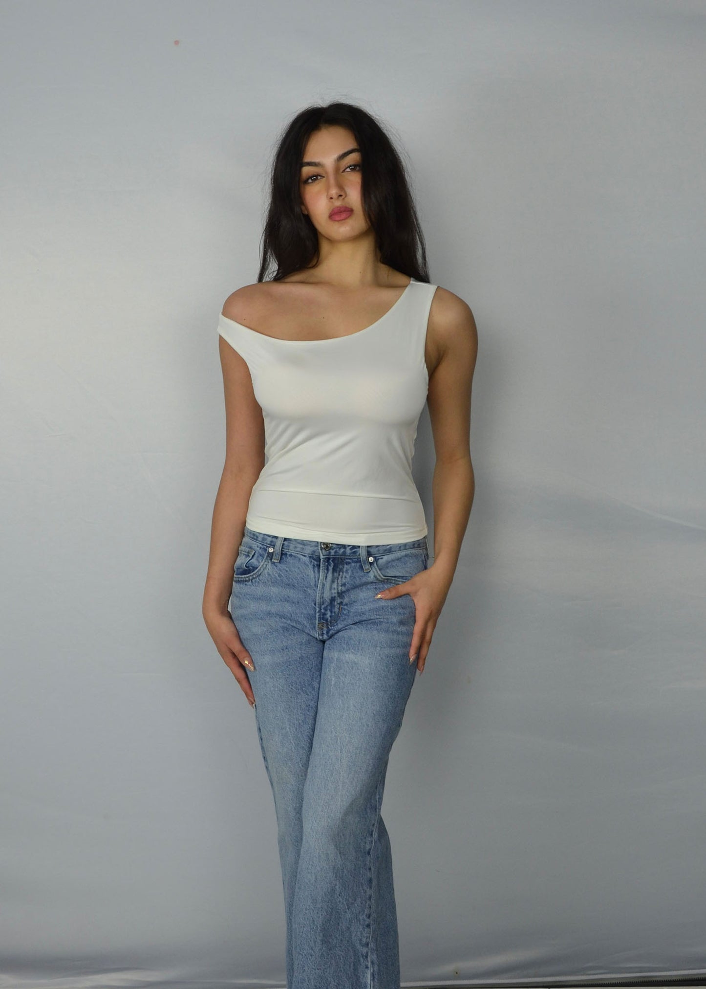 White Off the Shoulder Top - Pre Order